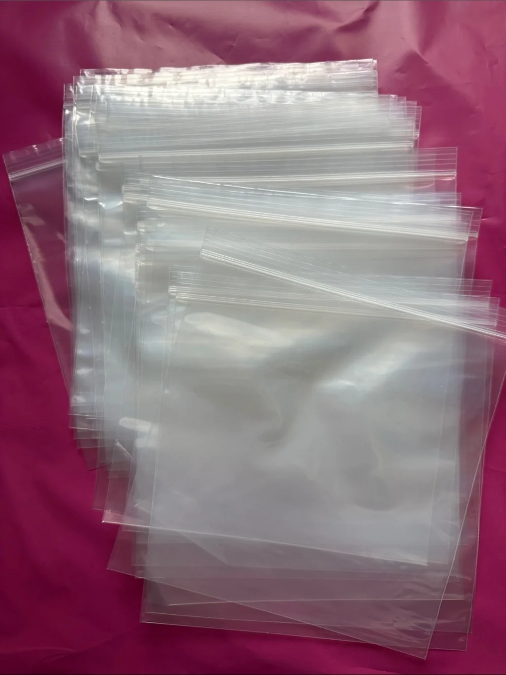 Clear Poly Bags 6